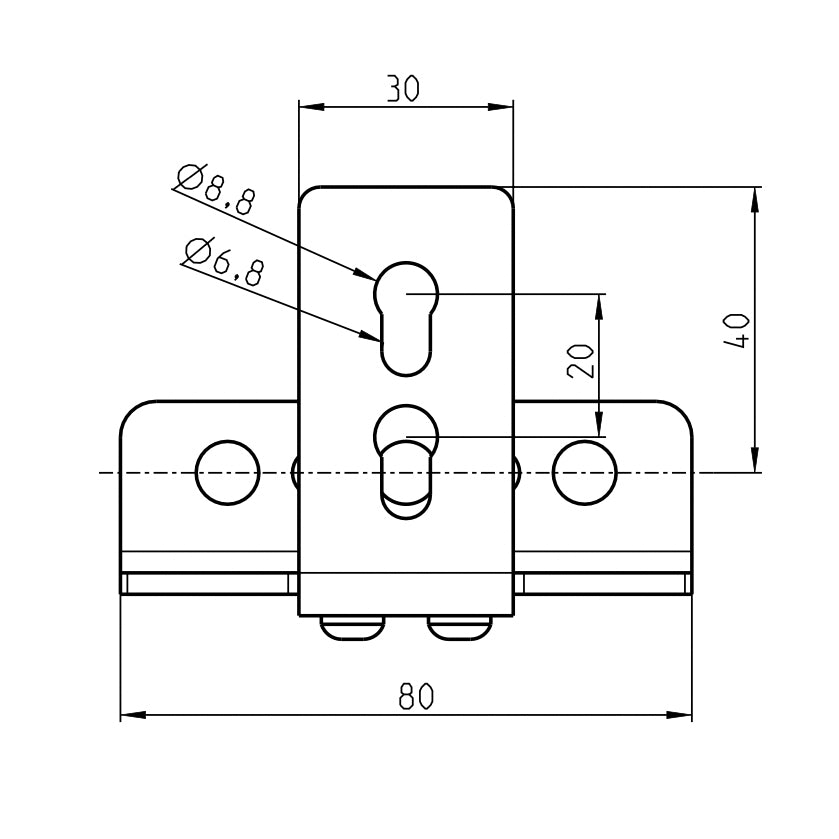 Mercedes Sprinter Haltewinkel für Dachträger