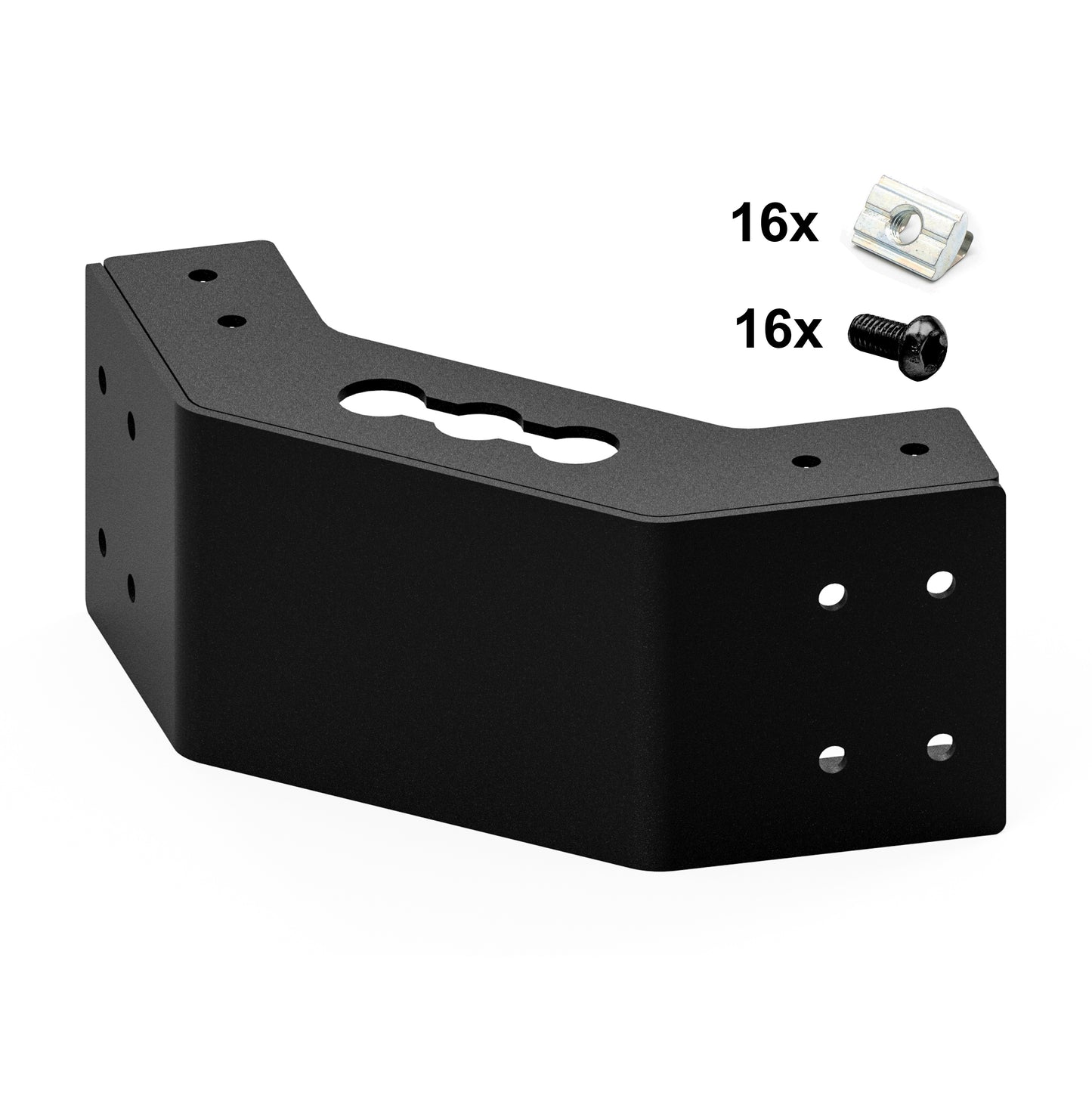 Eckverbinder LIGHT für 80x40 Aluprofile