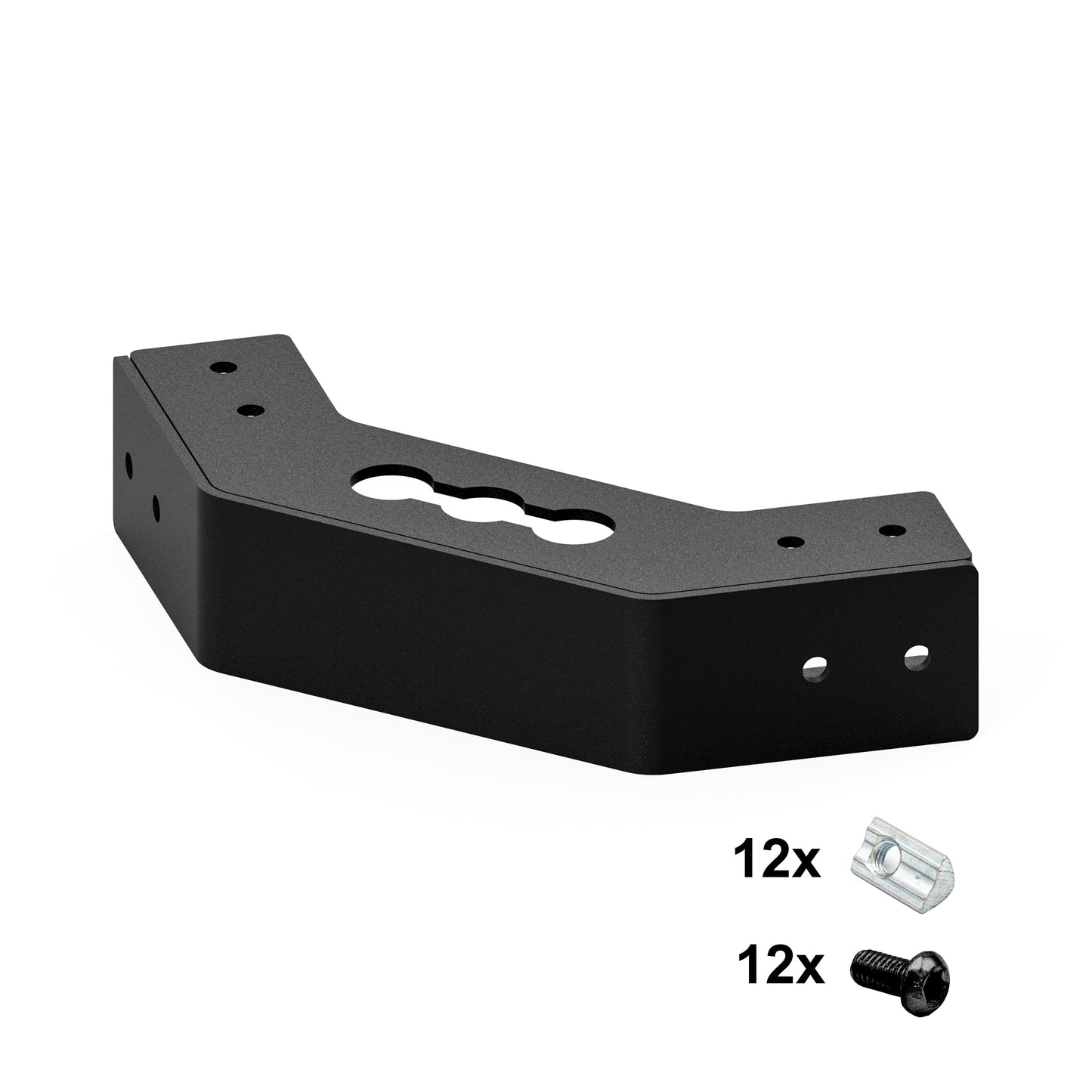 Eckverbinder LIGHT für 40x40 Aluprofile