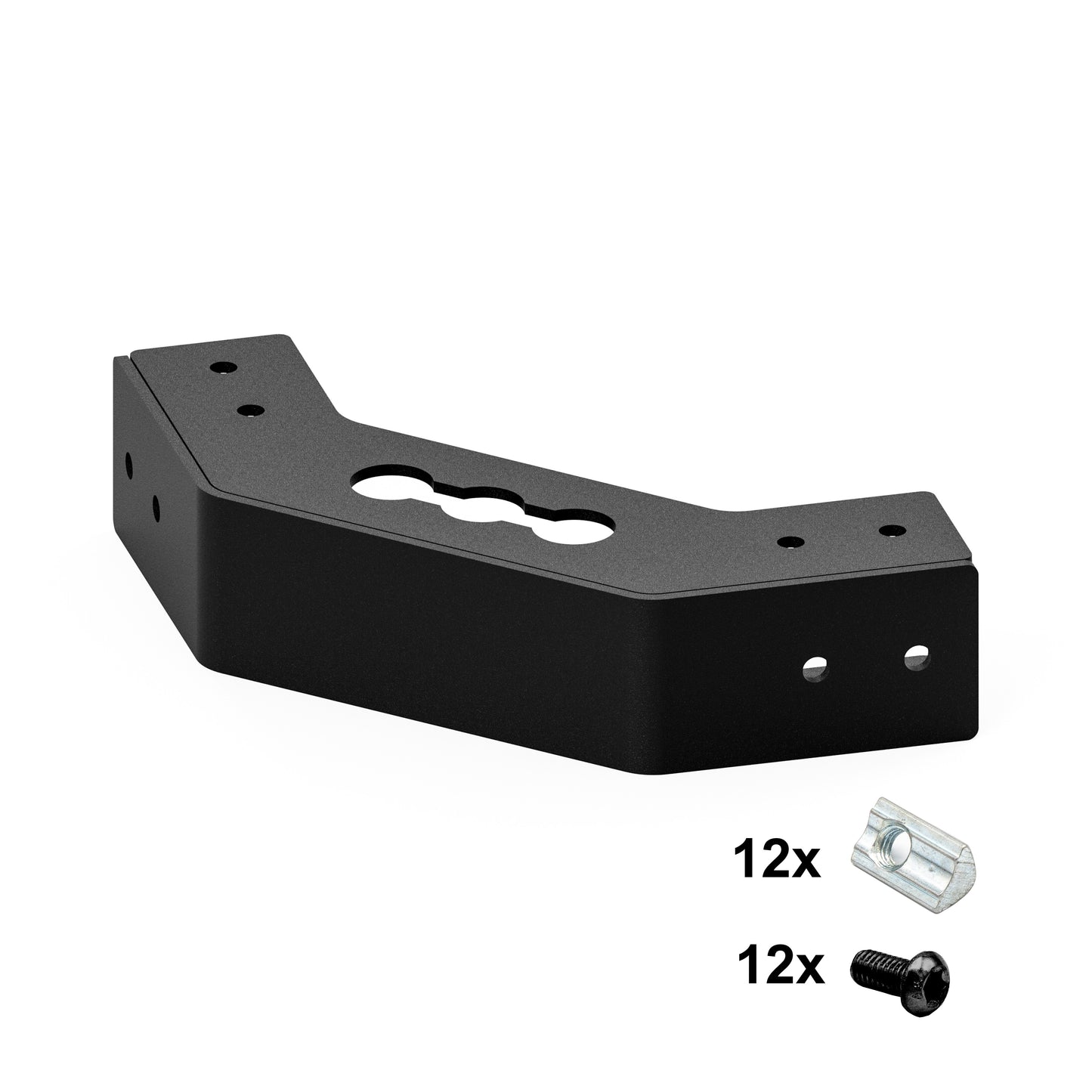 Eckverbinder LIGHT für 40x40 Aluprofile