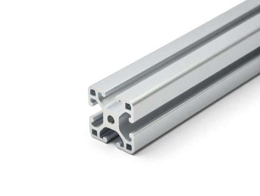 Aluminiumprofil silber 30x30 Nut 6 I-Typ