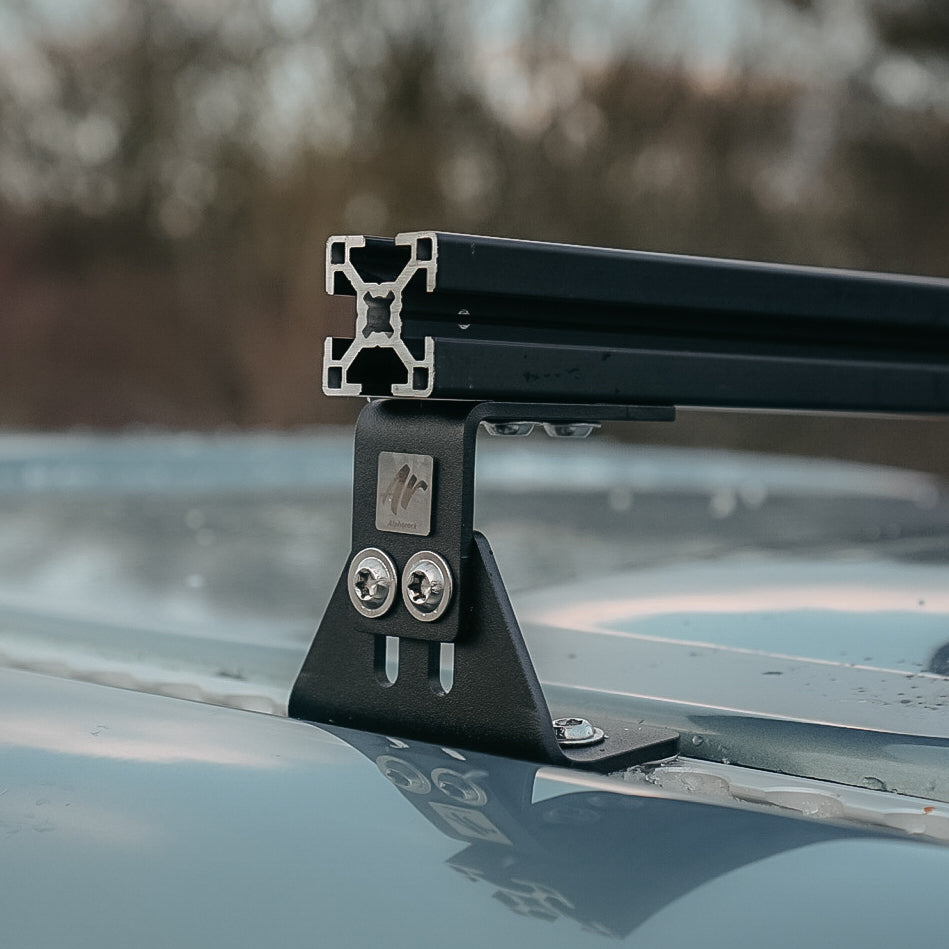 t4 markise dachträger VW T4 Dachträger Winkel höhenverstellbar für Airlineschiene – ALPHARACK®