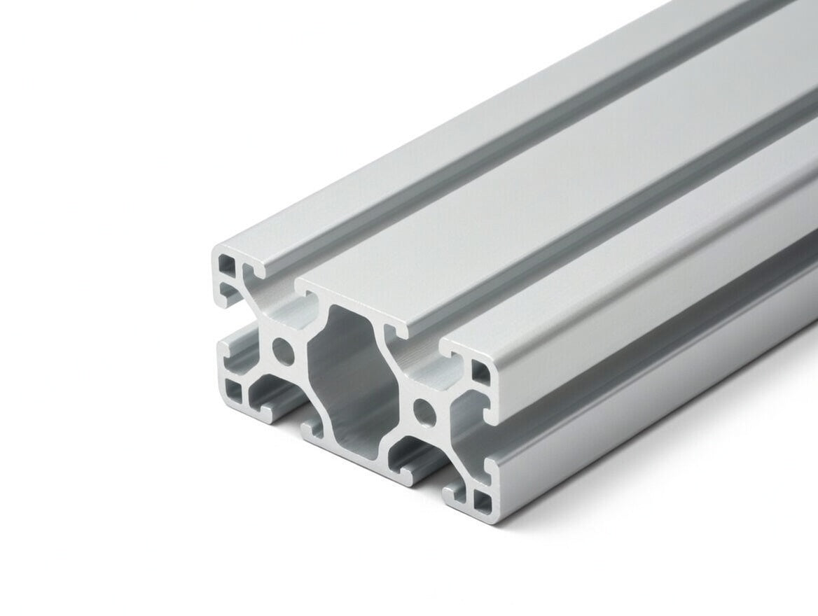 Aluprofil 60x30 Nut 6 I-Typ silber