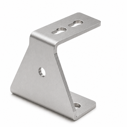 Edelstahl Winkel für Airlineschiene – Dachträger Halterung 65–100 mm