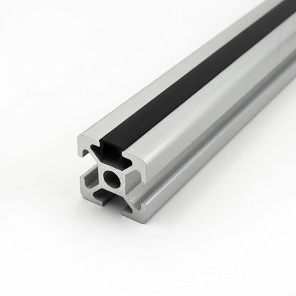 Abdeckprofil Nut 8 I-Typ schwarz 2000mm