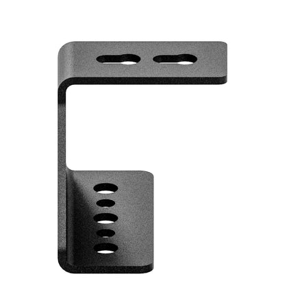 Dachträger Winkel 65mm 90° schwarz für Airlineschiene