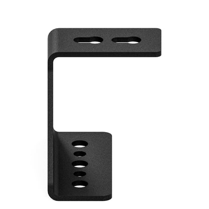 Dachträger Winkel 75mm 90° schwarz für Airlineschiene