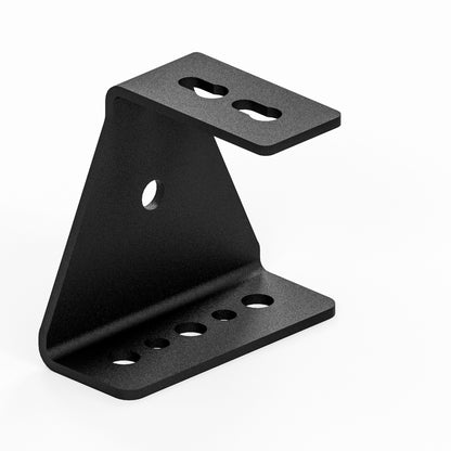 Dachträger Winkel 75mm 90° schwarz für Airlineschiene